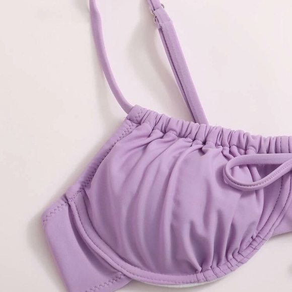 NEW SHEIN Lavender String Bikini - Picture 4 of 4